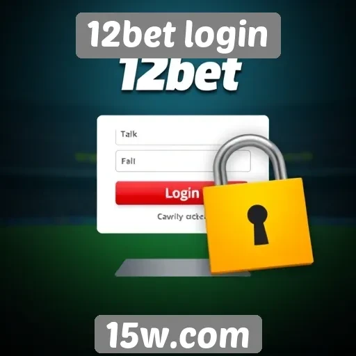 Segurança e confiabilidade no login do 12bet